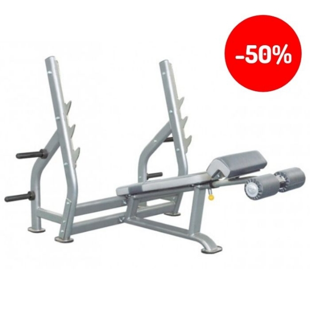 Poza cu Banca piept declinata cu suport pentru bara IT 7016