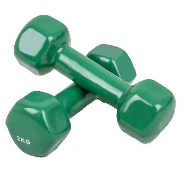 Set gantere epoxy 2 x 2 kg Dayu Fitness - 1 | YEO