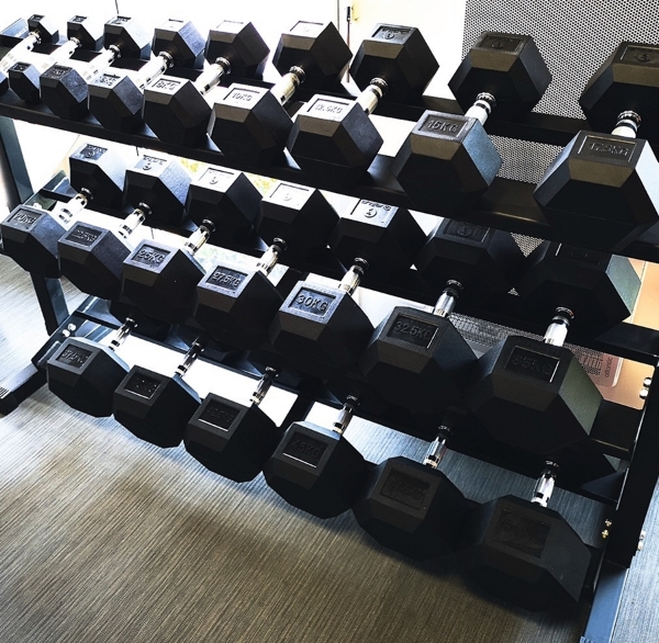 Suport gantere pe trei niveluri, 1544, Sveltus - 1 | YEO