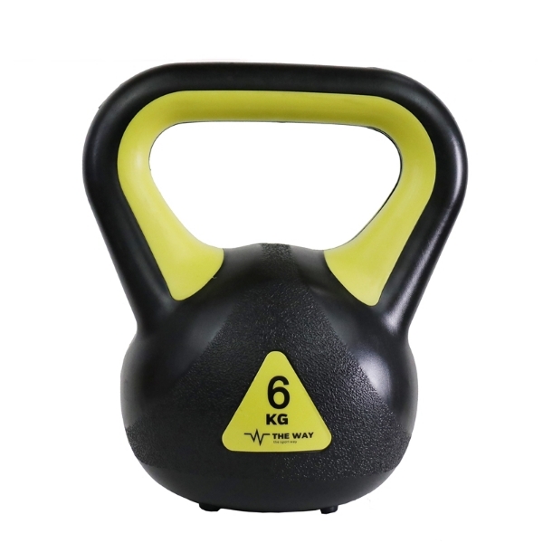 Gantere Kettlebell, 2 kg, 4 kg, 6 kg, 8 kg, Vinil, TheWay Fitness - 3 | YEO