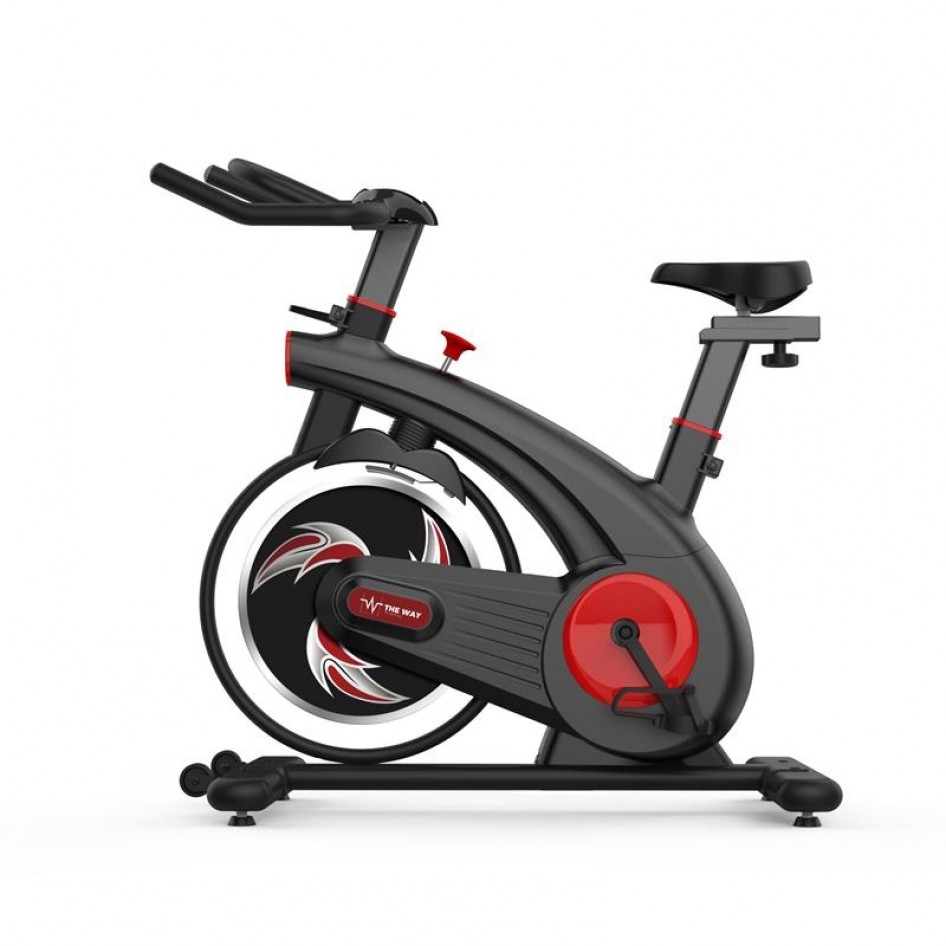 Tomato Spread genius Bicicleta spinning Indoor Cycling, Volanta 8 kg, TheWay Fitness