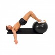 Minge fitness ANTI BURST, pompa inclusa, 55 cm, negru, TheWay Fitness 